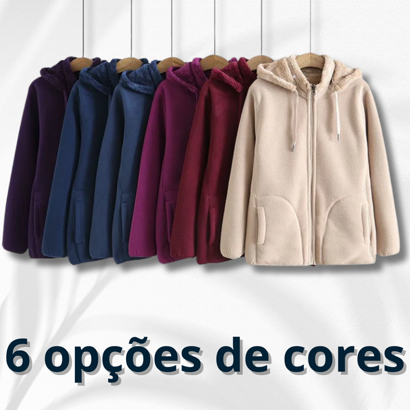 Casaquinho de Lã Peluciado