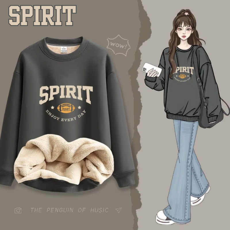 Moletom Spirit Forrado c/ Lã de Cordeiro Premium