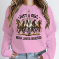 Moletom Feminino c/ Estampa de Cavalos