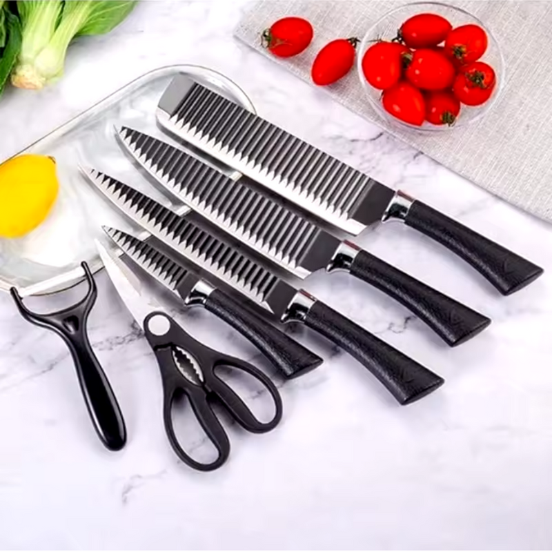 Conjunto de Ferramentas Essenciais para Cozinha - 6 Peças