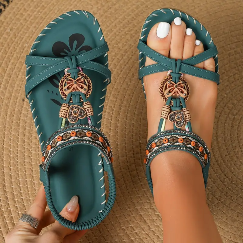Rasteirinha Hippie Chic