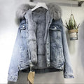 Casaco Jeans c/ Forro de Pelúcia