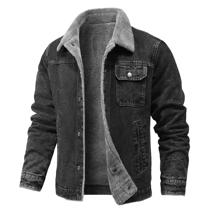 Jaqueta Jeans Alaska Denim Coat c/ Forro Peluciado