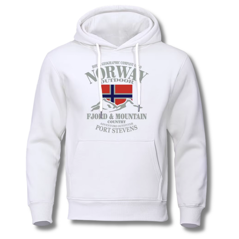 Casaco Moletom Noruega Alto Padrão c/ Capuz