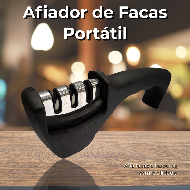 Afiador de Facas Portátil