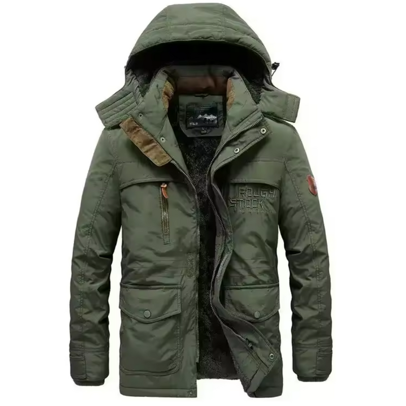 Jaqueta Parka de Cashmere