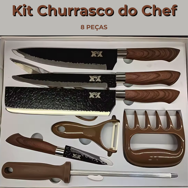 Kit Churrasco Profissional do Chef