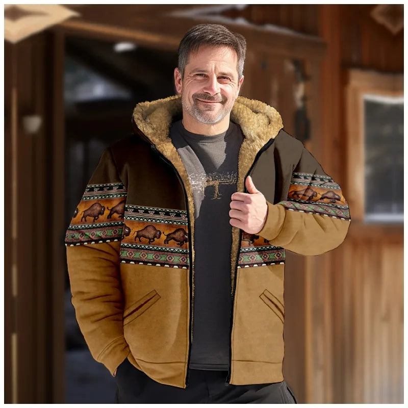 Casaco de Inverno Masculino de Alto Padrão - ÚLTIMAS UNIDADES!