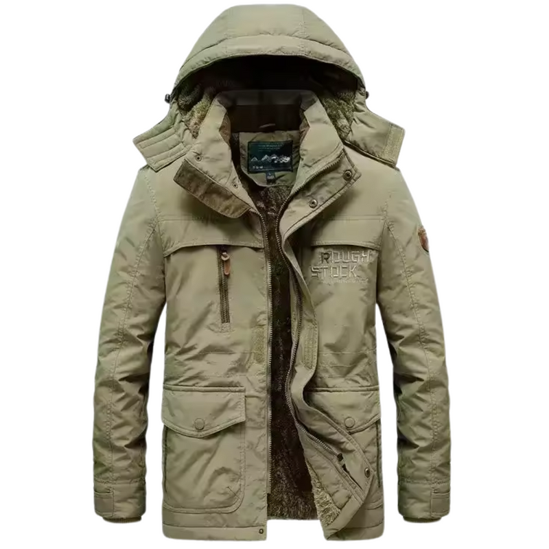 Jaqueta Parka de Cashmere