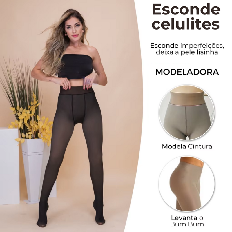 Meia-Calça Térmica Modeladora