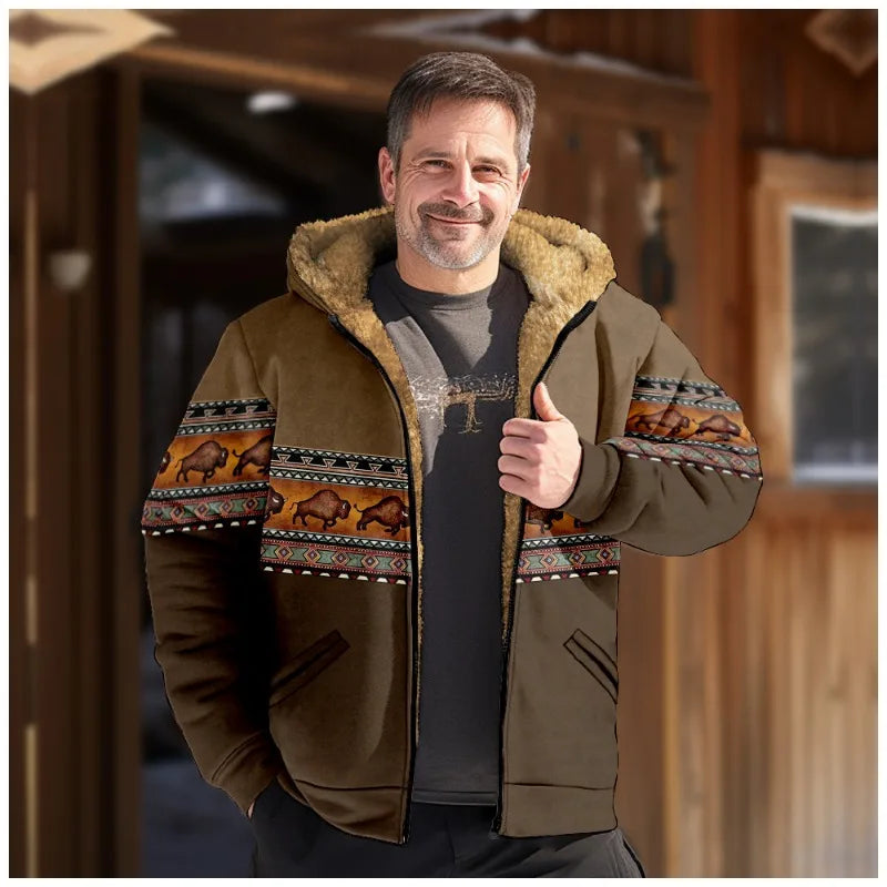 Casaco de Inverno Masculino de Alto Padrão - ÚLTIMAS UNIDADES!