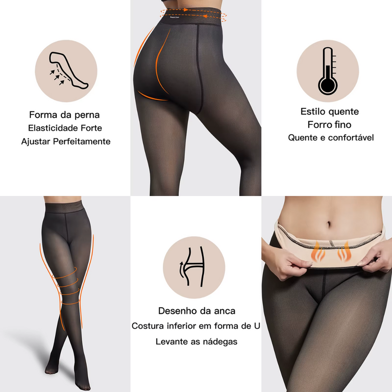 Meia-Calça Térmica Modeladora