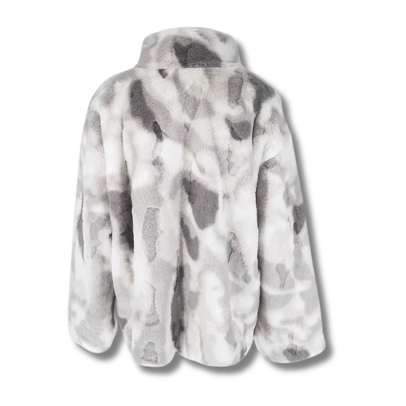 Casaco Feminino Plush Boreal, em Lã de Cordeiro