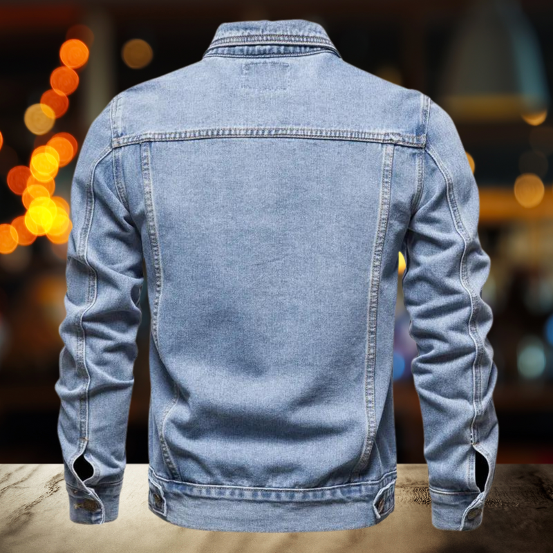 Jaqueta Jeans Masculina - Design Europeu - OFERTA ESPECIAL!