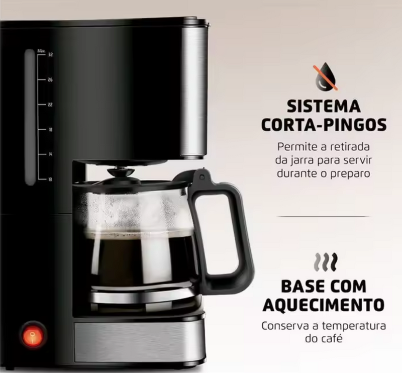 Cafeteira Inteligente Mondial Dolce Arome Digital