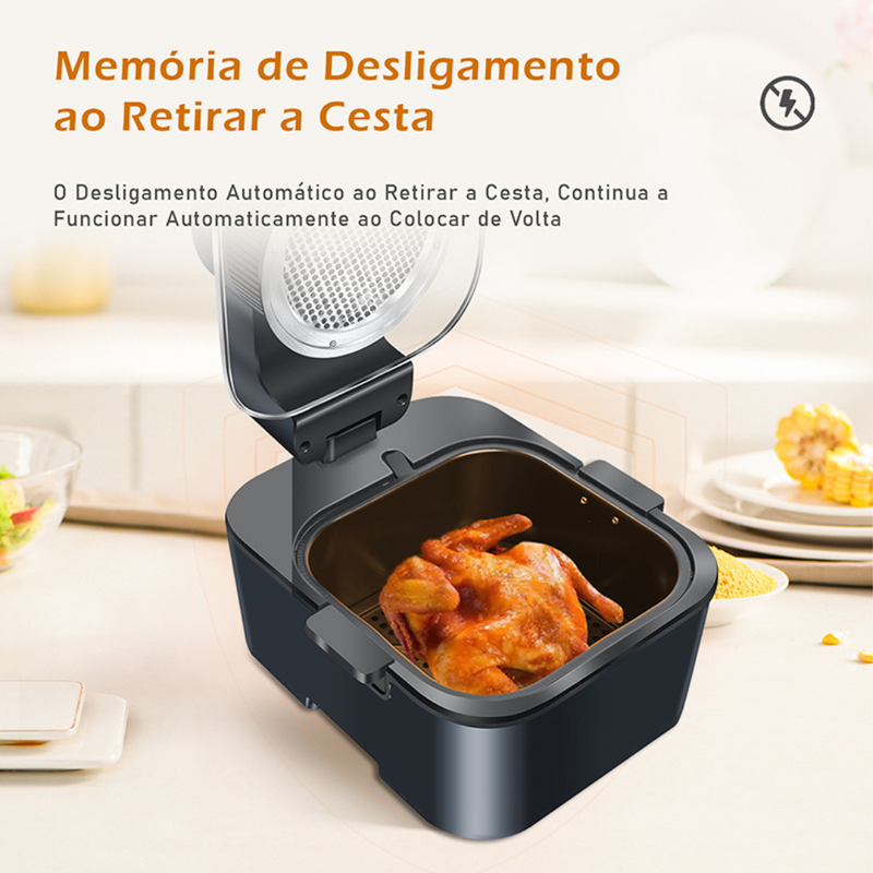 Air Fryer Inteligente - 7 litros