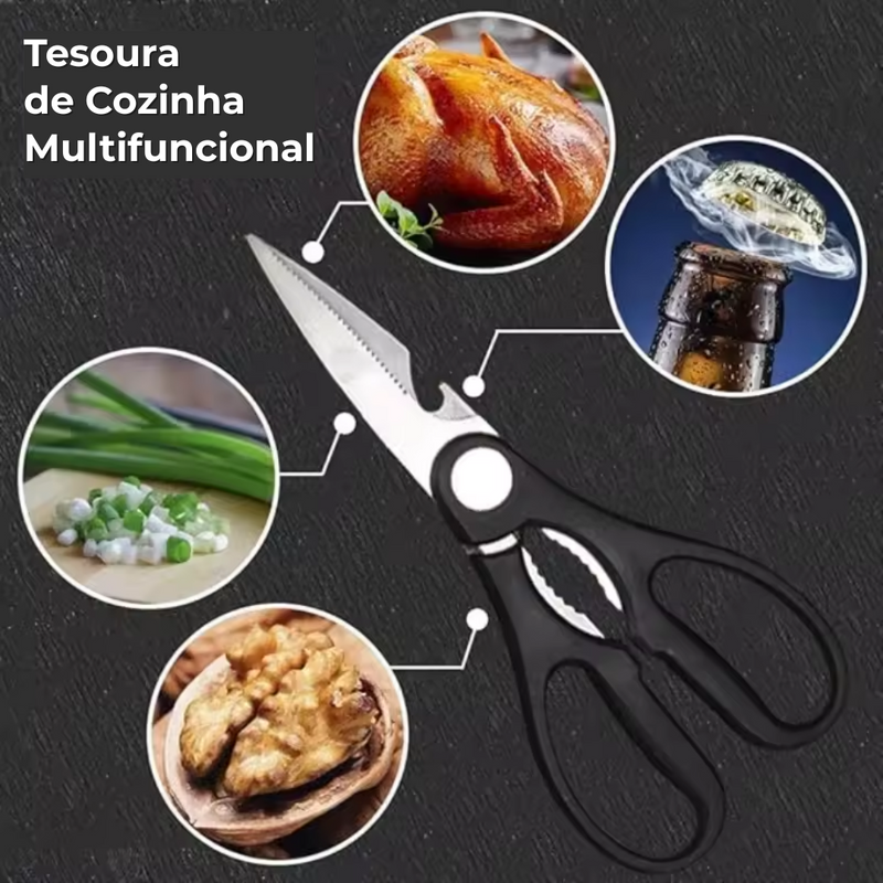 Conjunto de Ferramentas Essenciais para Cozinha - 6 Peças