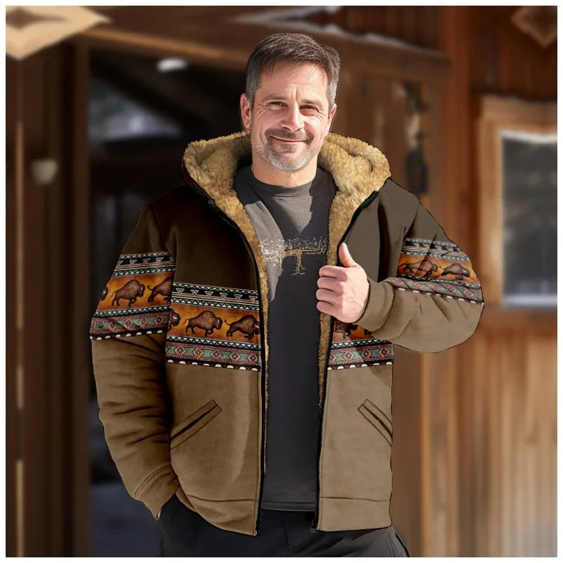Casaco de Inverno Masculino de Alto Padrão - ÚLTIMAS UNIDADES!