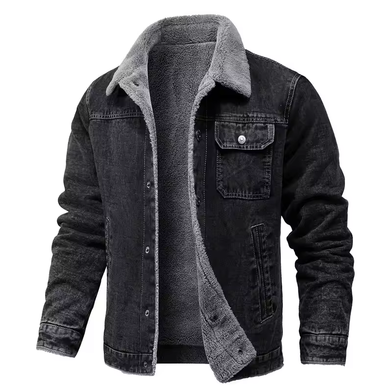 Jaqueta Jeans Alaska Denim Coat c/ Forro Peluciado