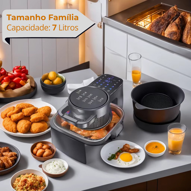 Air Fryer Inteligente - 7 litros