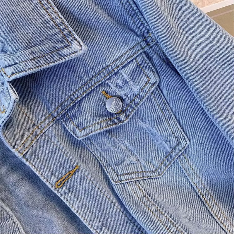 Jaqueta Jeans Feminina Clássica