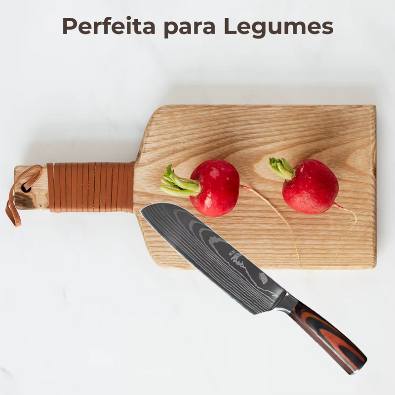 Conjunto de Facas Profissional - 8 peças