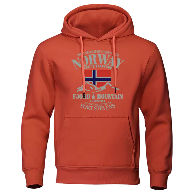Casaco Moletom Noruega Alto Padrão c/ Capuz