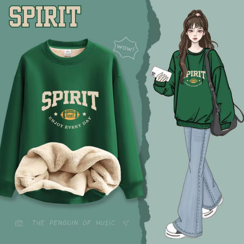 Moletom Spirit Forrado c/ Lã de Cordeiro Premium