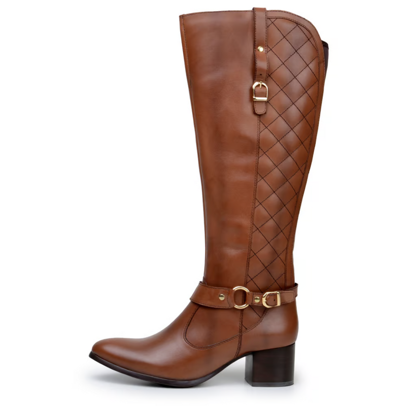 Bota Feminina de Montaria em Couro Legítimo - ÚLTIMAS UNIDADES!