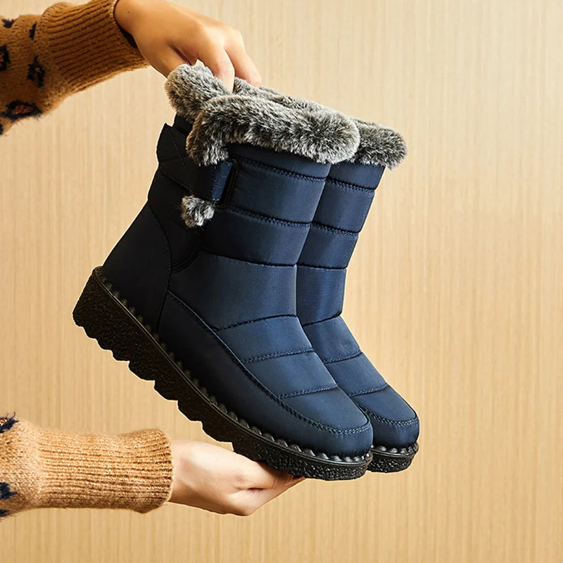 Bota de Neve Feminina Impermeável