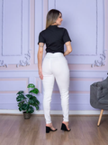 Calça de Bengaline Modeladora c/ Cinto