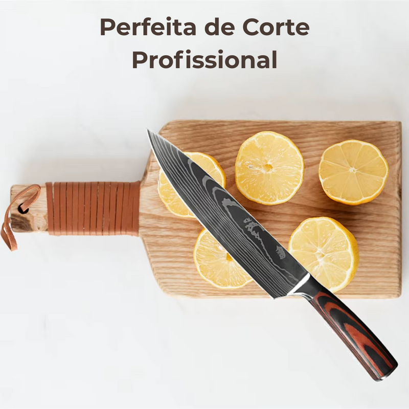 Conjunto de Facas Profissional - 8 peças