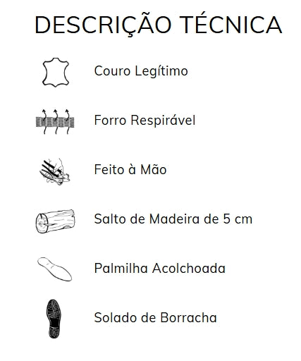 Bota Feminina de Montaria em Couro Legítimo - ÚLTIMAS UNIDADES!