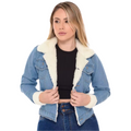 Jaqueta Jeans Gola Peluciada