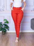 Calça de Bengaline Modeladora c/ Cinto